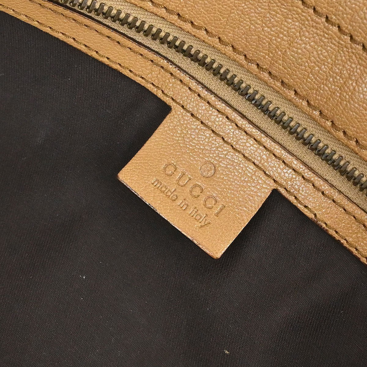 Gucci Blondie Satchel Leather Brown Leather Handbag (Authentic Pre-Loved)
