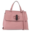 Gucci Bamboo Daily Top Handle Bag Leather Pink Leather Handbag (Authentic Pre-Loved)