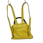 Gucci Bamboo Tassel Backpack Leather Yellow Leather Backpack Bag (Authentic Pre-Loved)