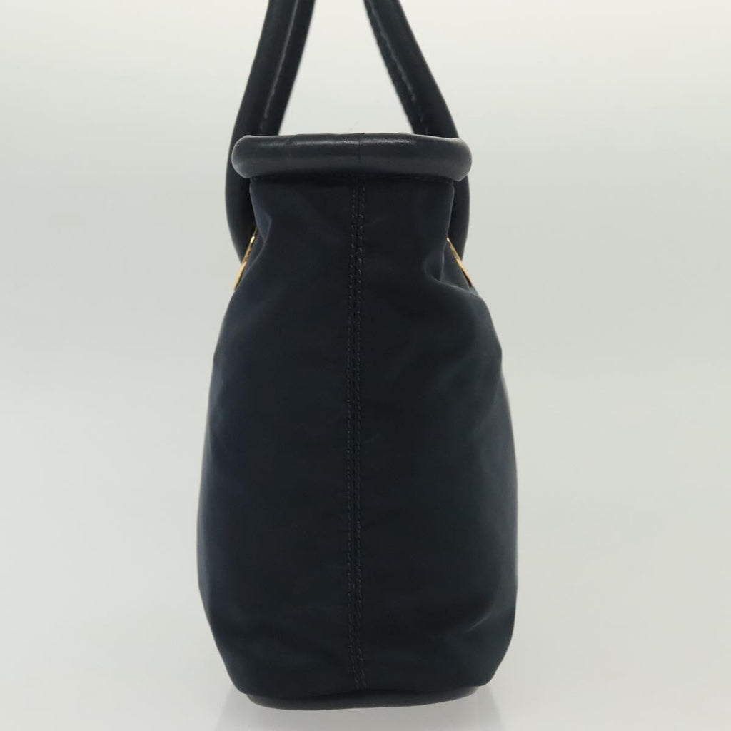 Celine Handbag Nylon Navy Nylon Handbag (Authentic Pre-Loved)
