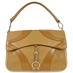 Prada Vitello Drive Handbag Leather Brown Leather Handbag (Authentic Pre-Loved)