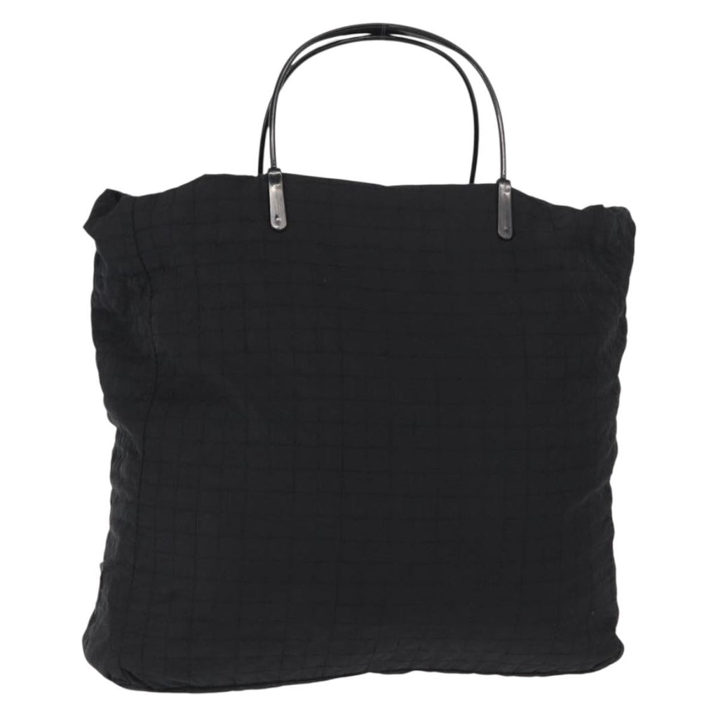 Prada Vintage Handbag Tessuto Black Nylon Handbag (Authentic Pre-Loved)
