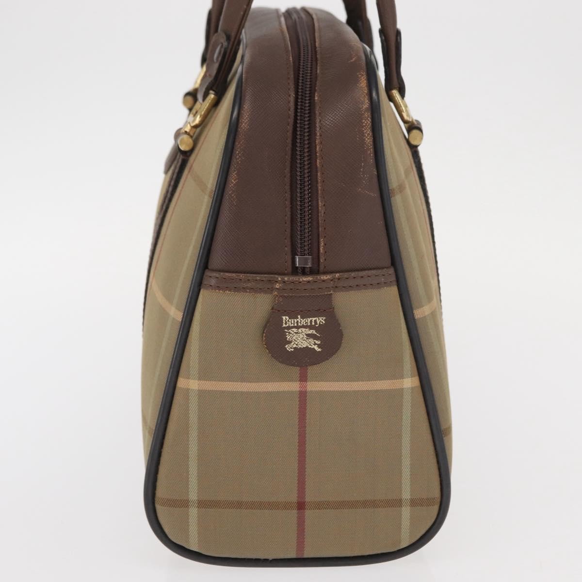 Burberry Nova Handbag Canvas Khaki Canvas Handbag (Authentic Pre-Loved)