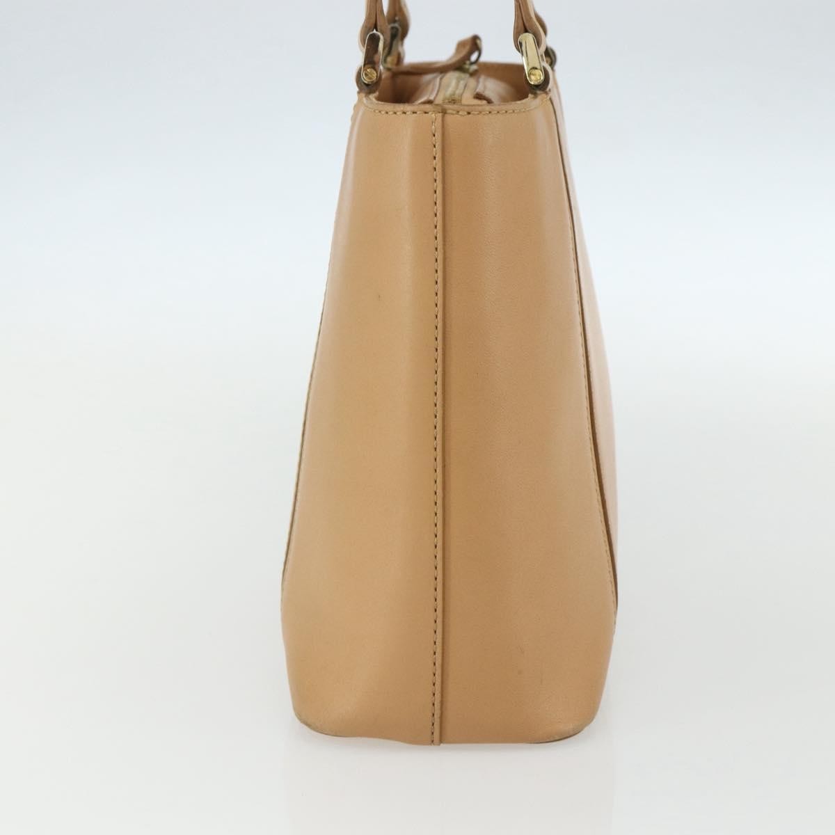 Burberry Vintage Handbag Leather Beige Leather Handbag (Authentic Pre-Loved)