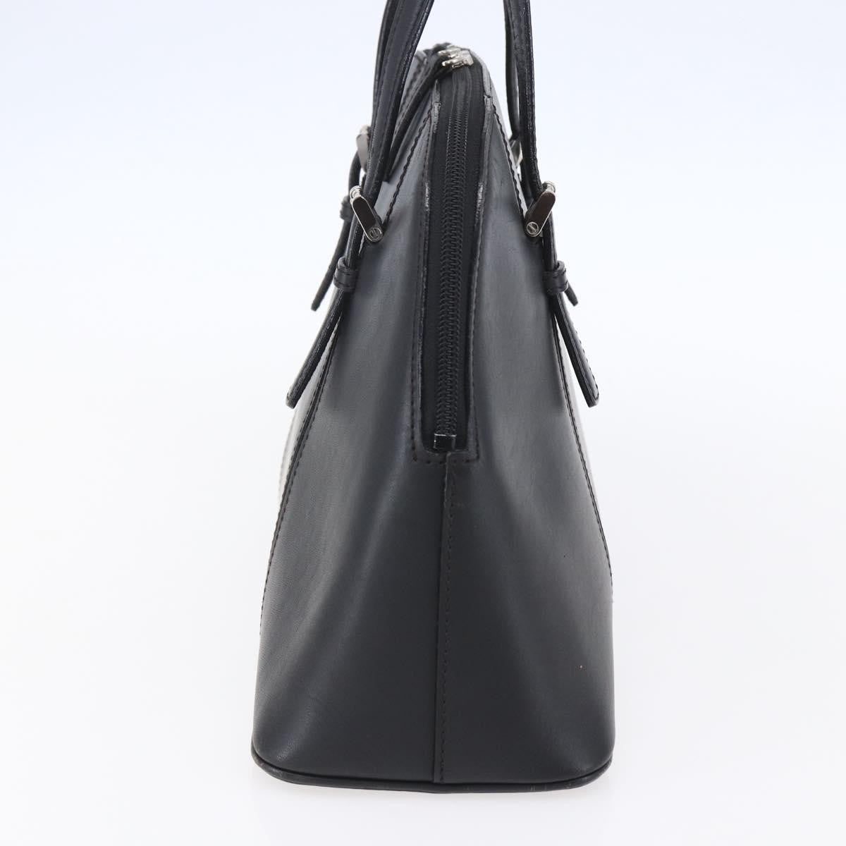 Burberry Vintage Handbag Leather Black Leather Handbag (Authentic Pre-Loved)