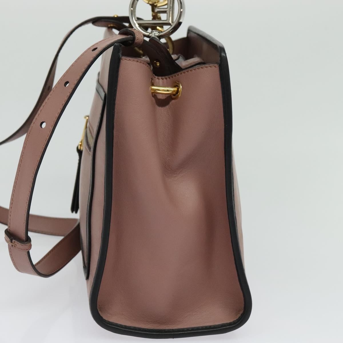 Fendi Runaway Bag Leather Pink Leather Bag (Authentic Pre-Loved)