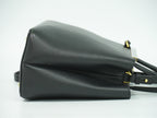 Fendi 2Jours Bag Leather Black Leather Handbag (Authentic Pre-Loved)
