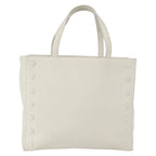 Celine Handbag Leather White Leather Handbag (Authentic Pre-Loved)