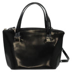 Celine Handbag Patent Leather Black Patent_Leather Handbag (Authentic Pre-Loved)