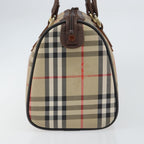 Burberry Nova Check Handbag Nova Check Canvas Beige Canvas Handbag (Authentic Pre-Loved)