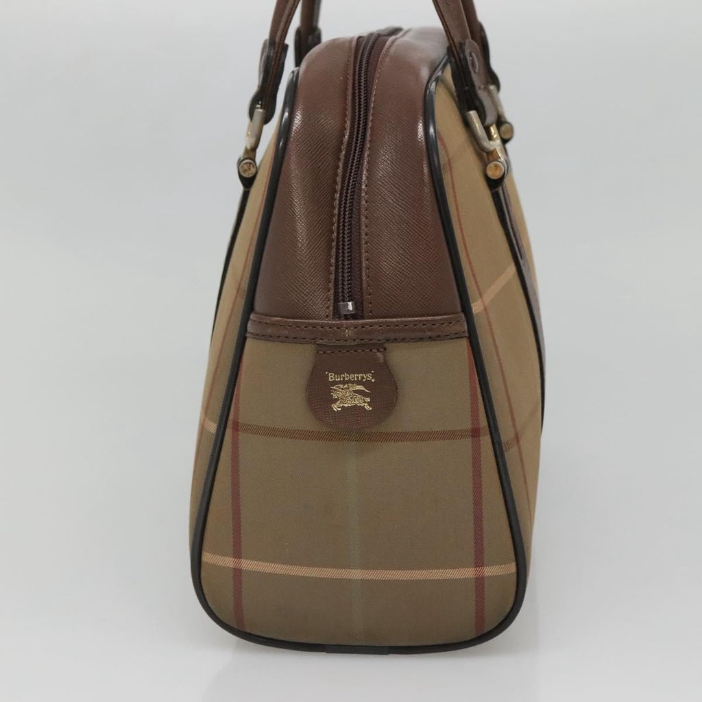 Burberry Nova Check Handbag Nova Check Canvas Beige Canvas Handbag (Authentic Pre-Loved)