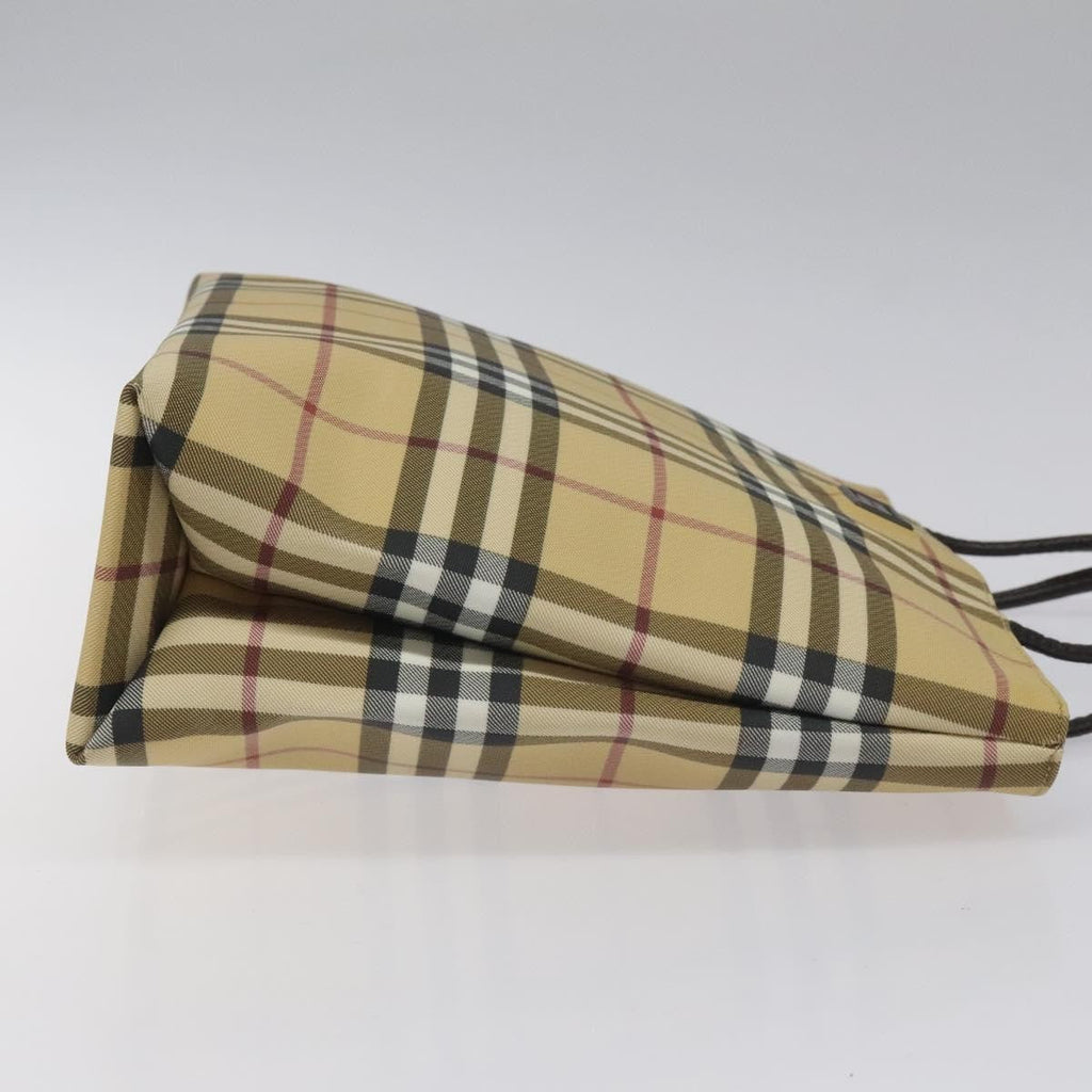 Burberry Nova Check Handbag Nova Check Canvas Beige Canvas Handbag (Authentic Pre-Loved)