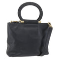 Celine Handbag Leather Black Leather Handbag (Authentic Pre-Loved)