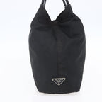 Prada Vintage Handbag Tessuto Black Nylon Handbag (Authentic Pre-Loved)