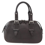 Burberry Vintage Handbag Leather Brown Leather Handbag (Authentic Pre-Loved)