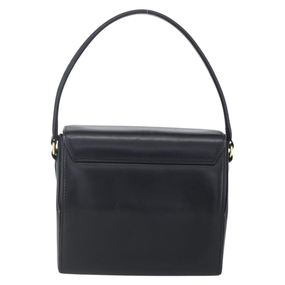 Givenchy Vintage Handbag Leather Black Leather Bag (Authentic Pre-Loved)