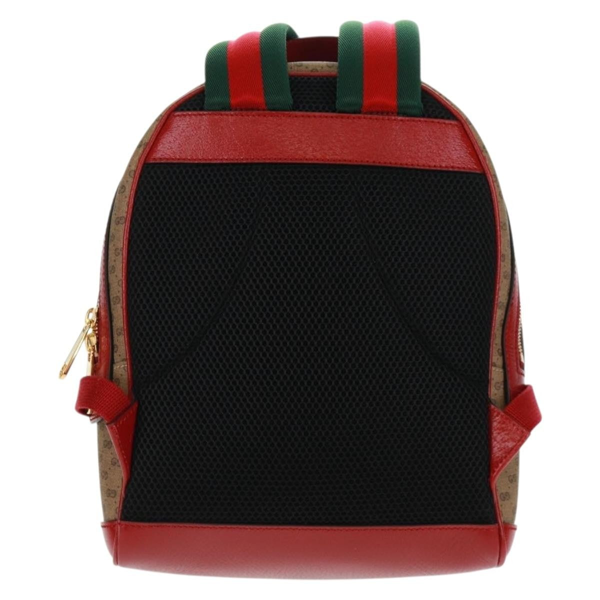Gucci Doraemon Zip Backpack Printed Mini Gg Coated Canvas Beige Canvas Backpack Bag (Authentic Pre-Loved)
