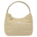 Prada Hobo Tessuto Beige Nylon Handbag (Authentic Pre-Loved)