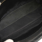 Celine Boogie Satchel Satin Black Satin Handbag (Authentic Pre-Loved)