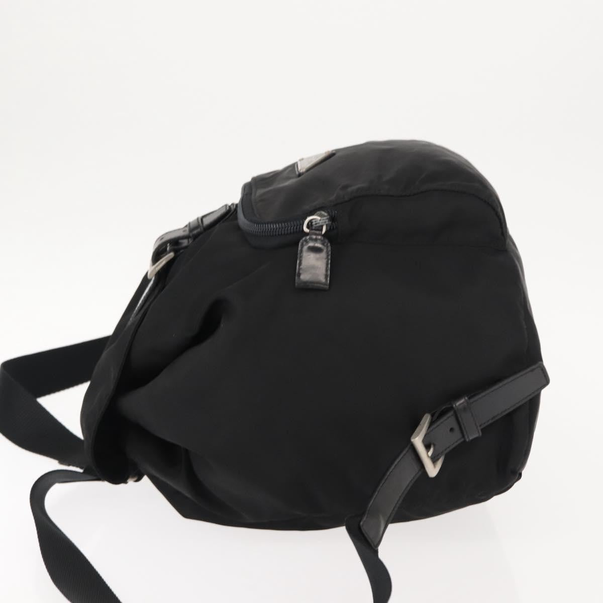 Prada Front Pocket Backpack Tessuto Black Nylon Backpack Bag (Authentic Pre-Loved)