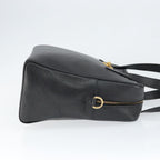 Celine Handbag Leather Black Leather Handbag (Authentic Pre-Loved)