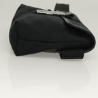 Gucci Buckle Belt Bag Gg Canvas Black Canvas Bag (Authentic Pre-Loved)