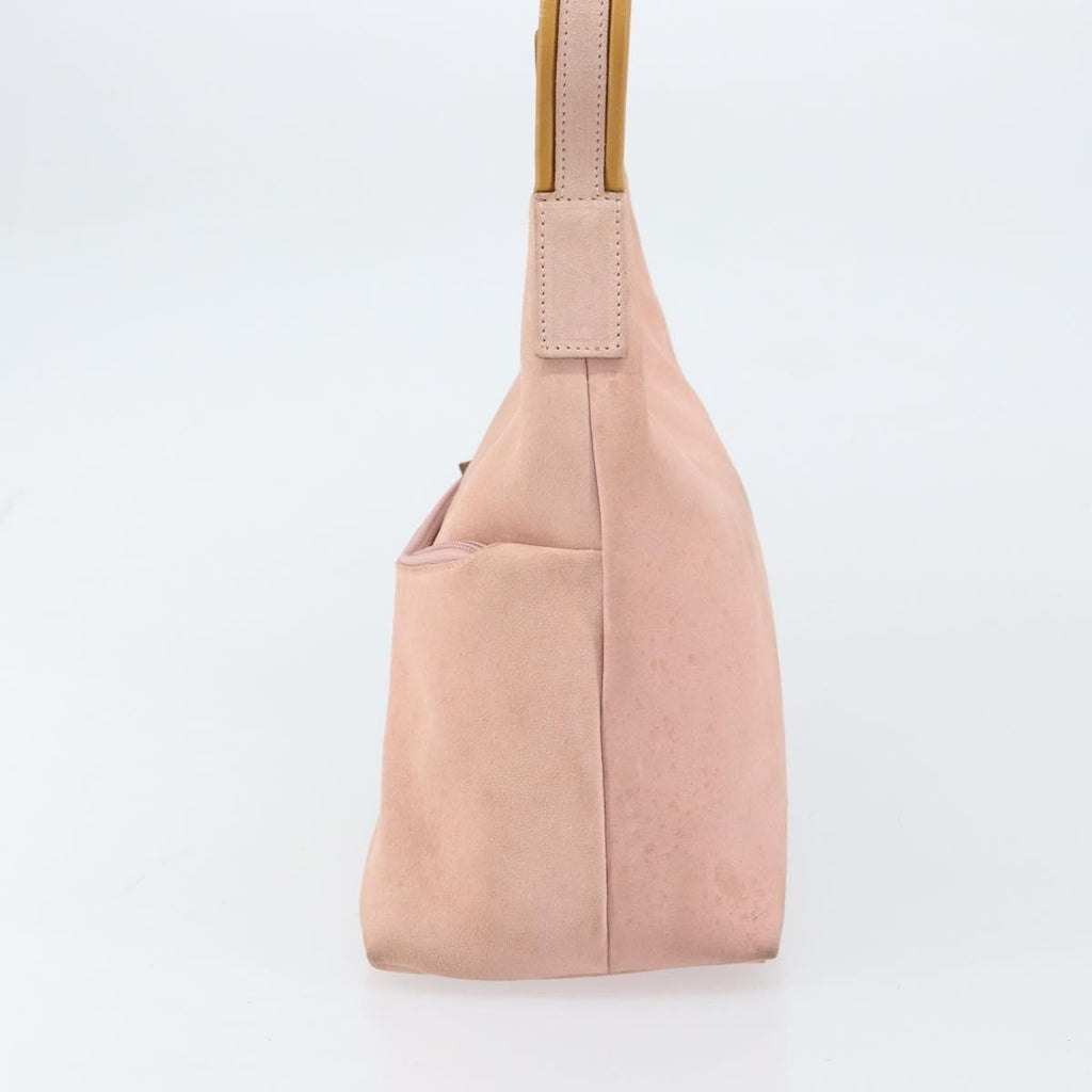 Gucci Vintage Handbag Suede Pink Suede Handbag (Authentic Pre-Loved)