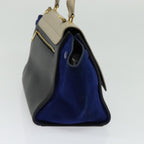 Celine Tricolor Trapeze Bag Leather Beige Leather Handbag (Authentic Pre-Loved)