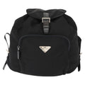 Prada Front Pocket Backpack Tessuto Black Nylon Backpack Bag (Authentic Pre-Loved)
