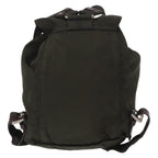 Prada Front Pocket Backpack Tessuto Khaki Nylon Backpack Bag (Authentic Pre-Loved)