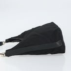 Gucci Zip Hobo Nylon Black Nylon Handbag (Authentic Pre-Loved)
