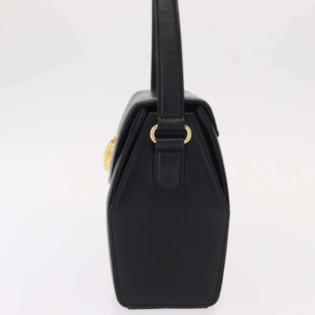 Givenchy Vintage 4G Handbag Leather Black Leather Handbag (Authentic Pre-Loved)
