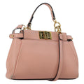 Fendi Peekaboo Bag Leather Pink Leather Handbag (Authentic Pre-Loved)