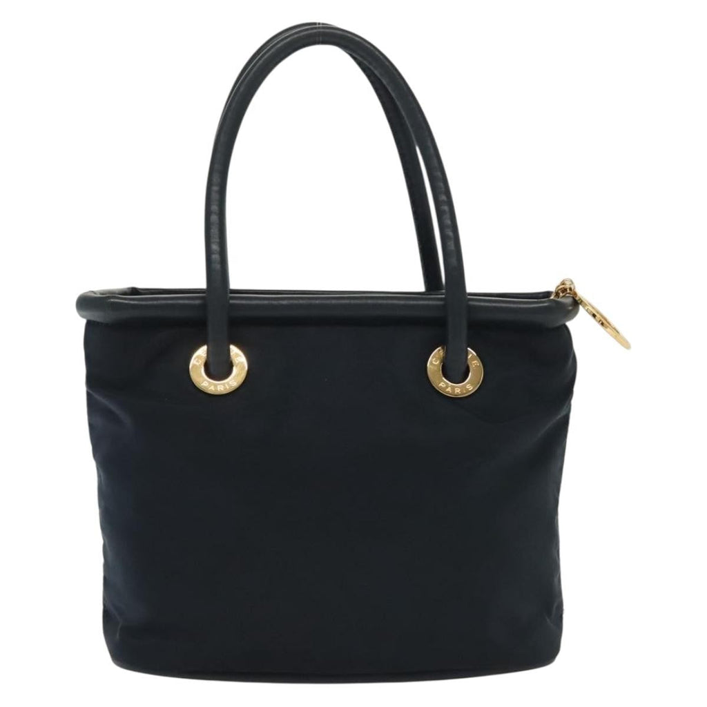 Celine Handbag Nylon Navy Nylon Handbag (Authentic Pre-Loved)