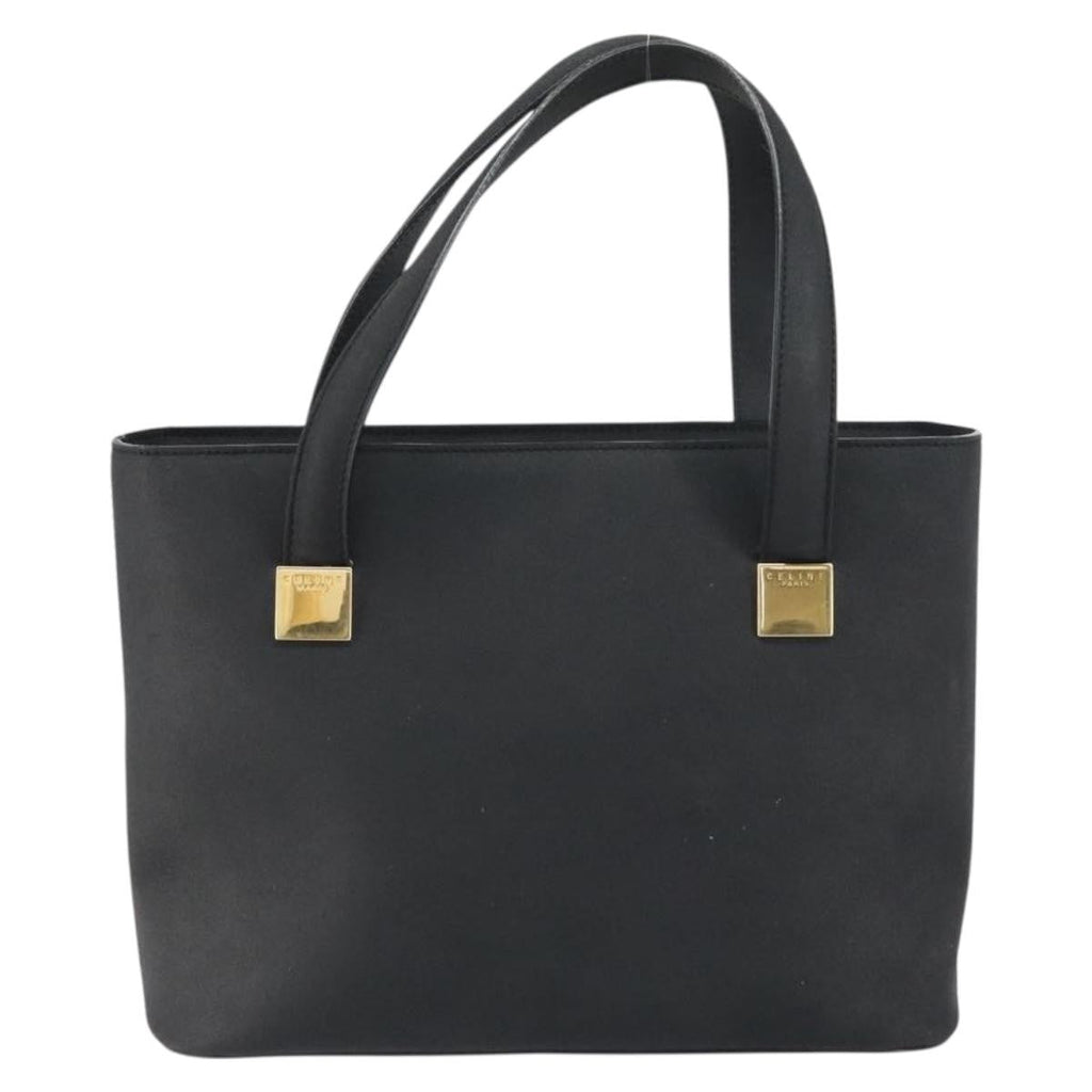 Celine Handbag Leather Black Leather Handbag (Authentic Pre-Loved)