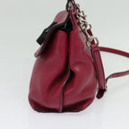 Gucci Bamboo Daily Top Handle Bag Leather Pink Leather Bag (Authentic Pre-Loved)