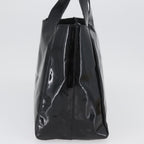 Prada Vintage Handbag Patent Leather Black Patent_Leather Handbag (Authentic Pre-Loved)