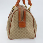 Celine Macadam Handbag Macadam With Leather Beige Pvc Handbag (Authentic Pre-Loved)