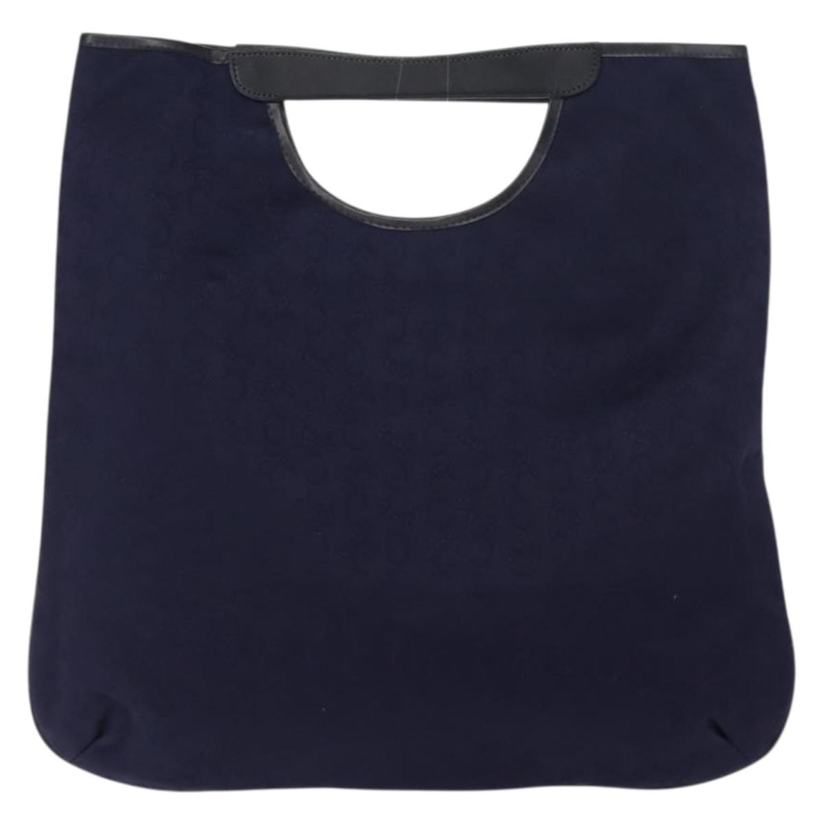 Celine C Sulky Handbag Suede Navy Suede Handbag (Authentic Pre-Loved)