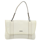 Gucci Vintage Handbag Leather White Leather Handbag (Authentic Pre-Loved)