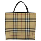 Burberry Nova Check Handbag Nova Check Canvas Beige Canvas Handbag (Authentic Pre-Loved)