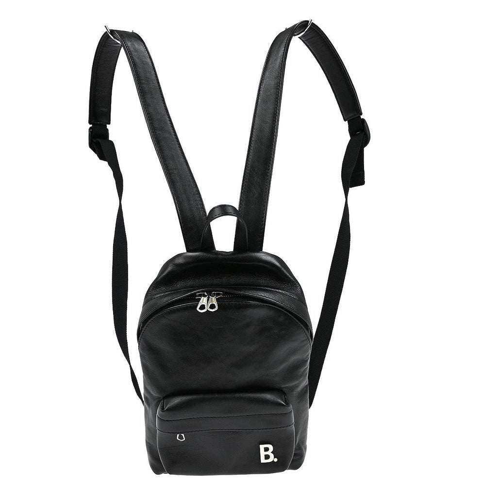 Balenciaga Soft Backpack Leather Black Leather Backpack Bag (Authentic Pre-Loved)