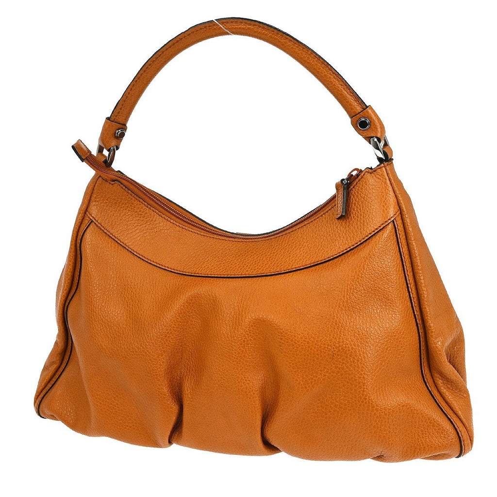 Gucci D Ring Hobo Leather Brown Leather Handbag (Authentic Pre-Loved)