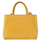 Fendi 2Jours Bag Leather Yellow Leather Handbag (Authentic Pre-Loved)
