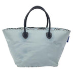 Burberry Nova Check Blue Label Nylon Blue Nylon Handbag (Authentic Pre-Loved)