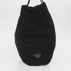 Prada Vintage Handbag Tessuto Black Nylon Handbag (Authentic Pre-Loved)