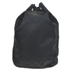 Prada Drawstring Wristlet Bucket Bag Tessuto Black Nylon Handbag (Pre-Loved)
