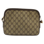 Gucci Gg Supreme Shoulder Bag Canvas Beige Canvas Handbag (Pre-Loved)
