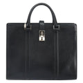 Gucci Vintage Handbag Leather Black Leather Handbag (Authentic Pre-Loved)