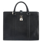 Gucci Vintage Handbag Leather Black Leather Handbag (Authentic Pre-Loved)